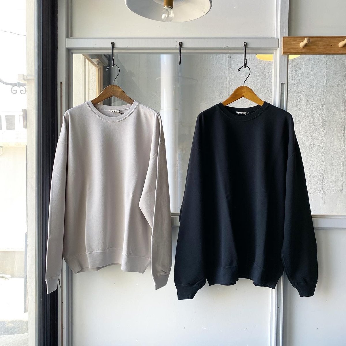 AURALEE SUPER SOFT SWEAT BIG P/O (Mens) A20SP AURALEE SUPER SOFT SWEAT BIG P/O (Mens) A20SP