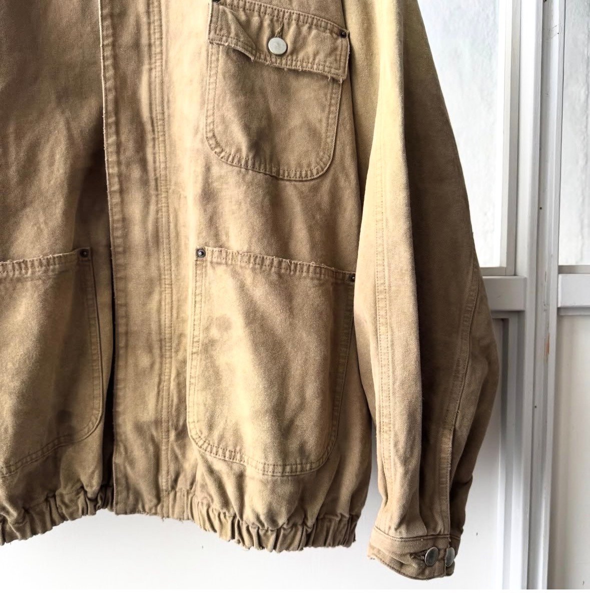 ssstein SULFUR DYED OXFORD VINTAGE JACKET | L