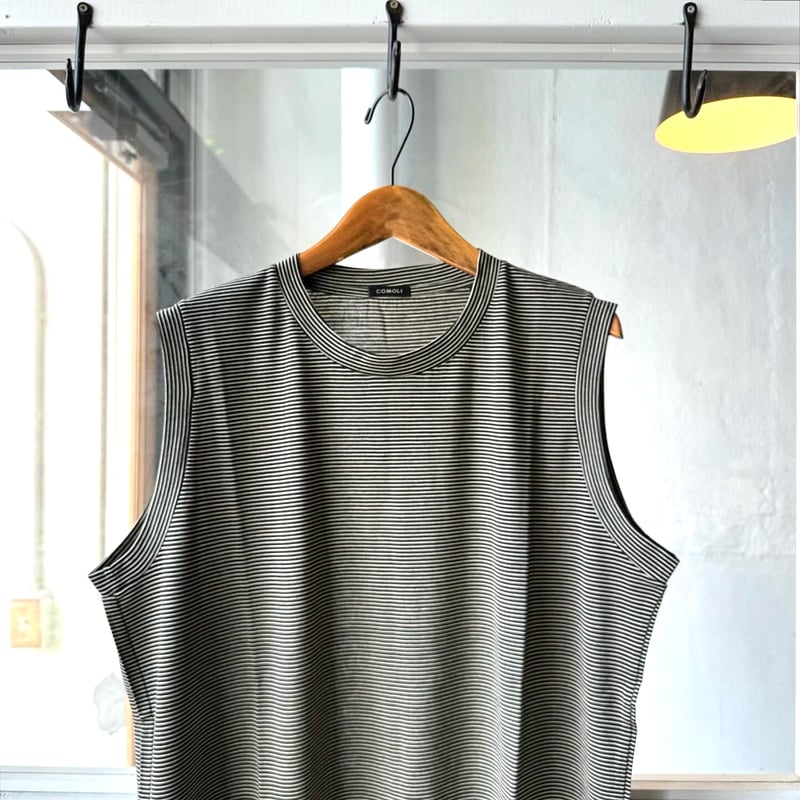 24SS COMOLI サマーウールノースリーブ CHARCOAL,3 - トップス 24SS COMOLI サマーウールノースリーブ CHARCOAL,3 - トップス