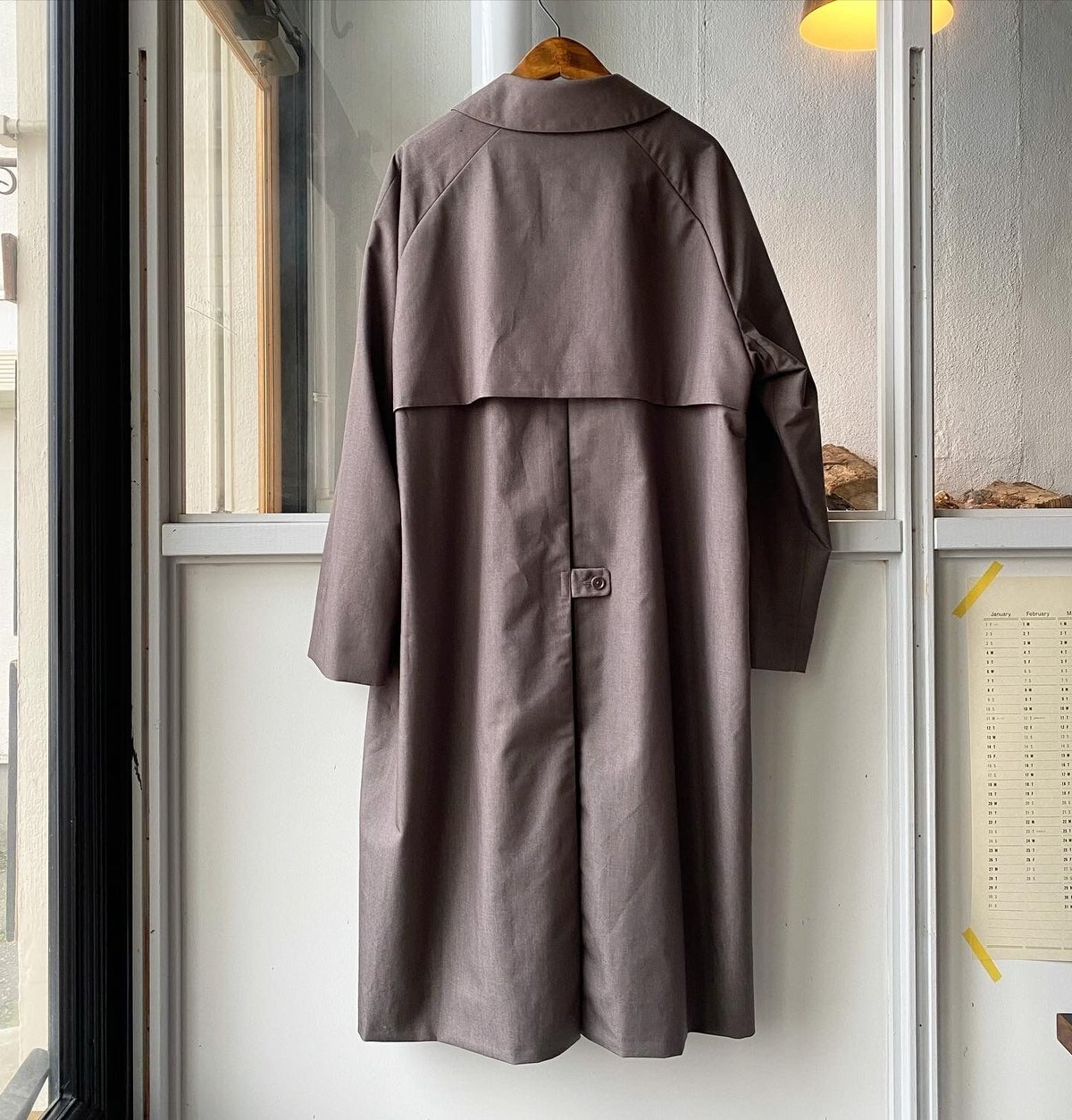YAECA ステンカラーコート 11555モデル YAECA (ヤエカ) SOUTIEN COLLAR COAT STANDARD / ステンカラー