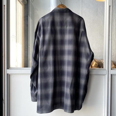 stein　  OVERSIZED DOWN PAT SHIRT  - ST.544-2