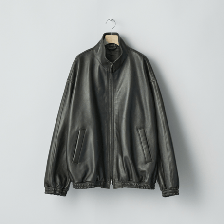 ssstein　  SHEEP LEATHER STAND COLLAR JACKET