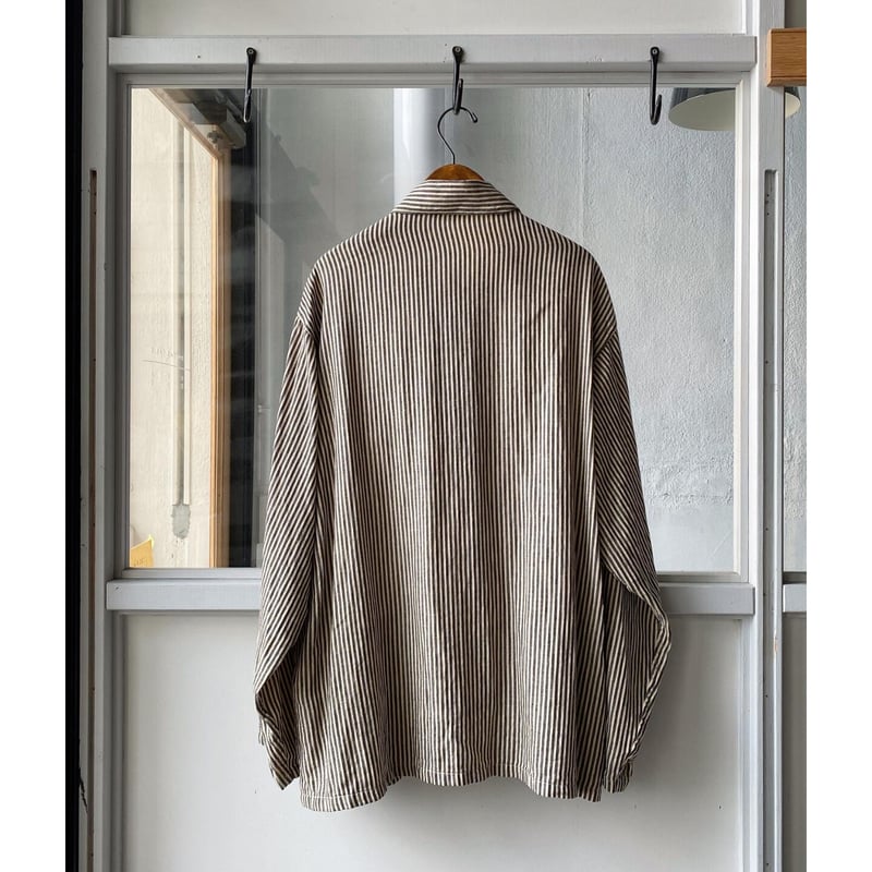 comoli ストライプワークジャケット　コモリ COMOLI 22 SS 5th derivery | JACK in the NET WEBマガジン