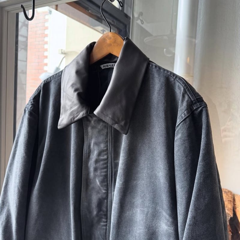 ジャケット・アウター PRODUCT DYED ORGANIC COTTON DUCK 3 Product Dyed Organic Cotton Duck Blouson(3(MEN) Faded Black/フェー