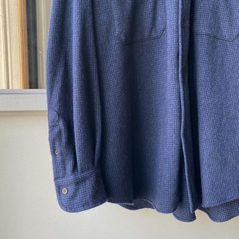 COMOLI W/CA ハウンドトゥース CPO | Less Higashikawa