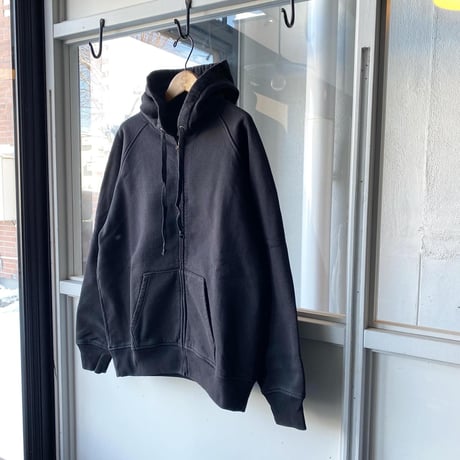 COMOLI　コットン裏毛 ジップパーカ