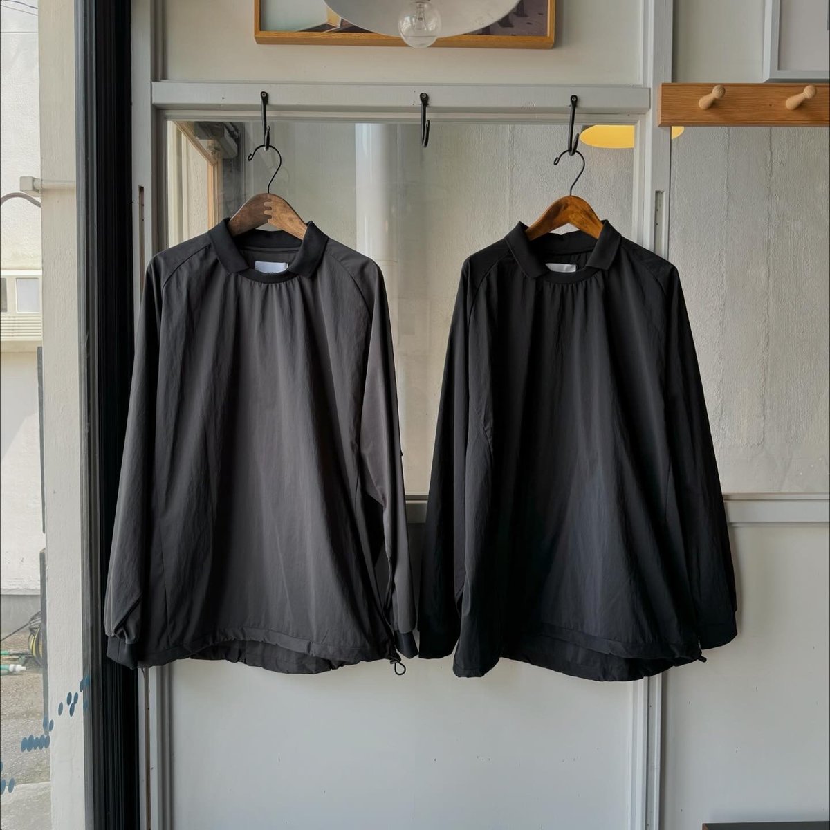ssstein WINDPROOF NYLON COLLARED UNIFORM | Le