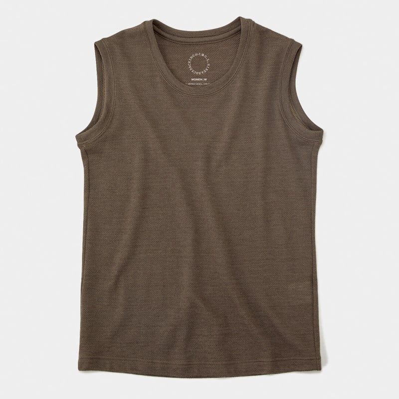 山と道 Yamatomichi DF Mesh Merino Sleeveless - WO 山と道 Yamatomichi DF Mesh Merino Sleeveless - WO