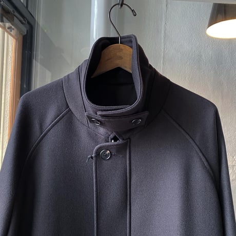 stein　  OVERSIZED MELTON HARRINGTON ZIP JACKET  - ST.658