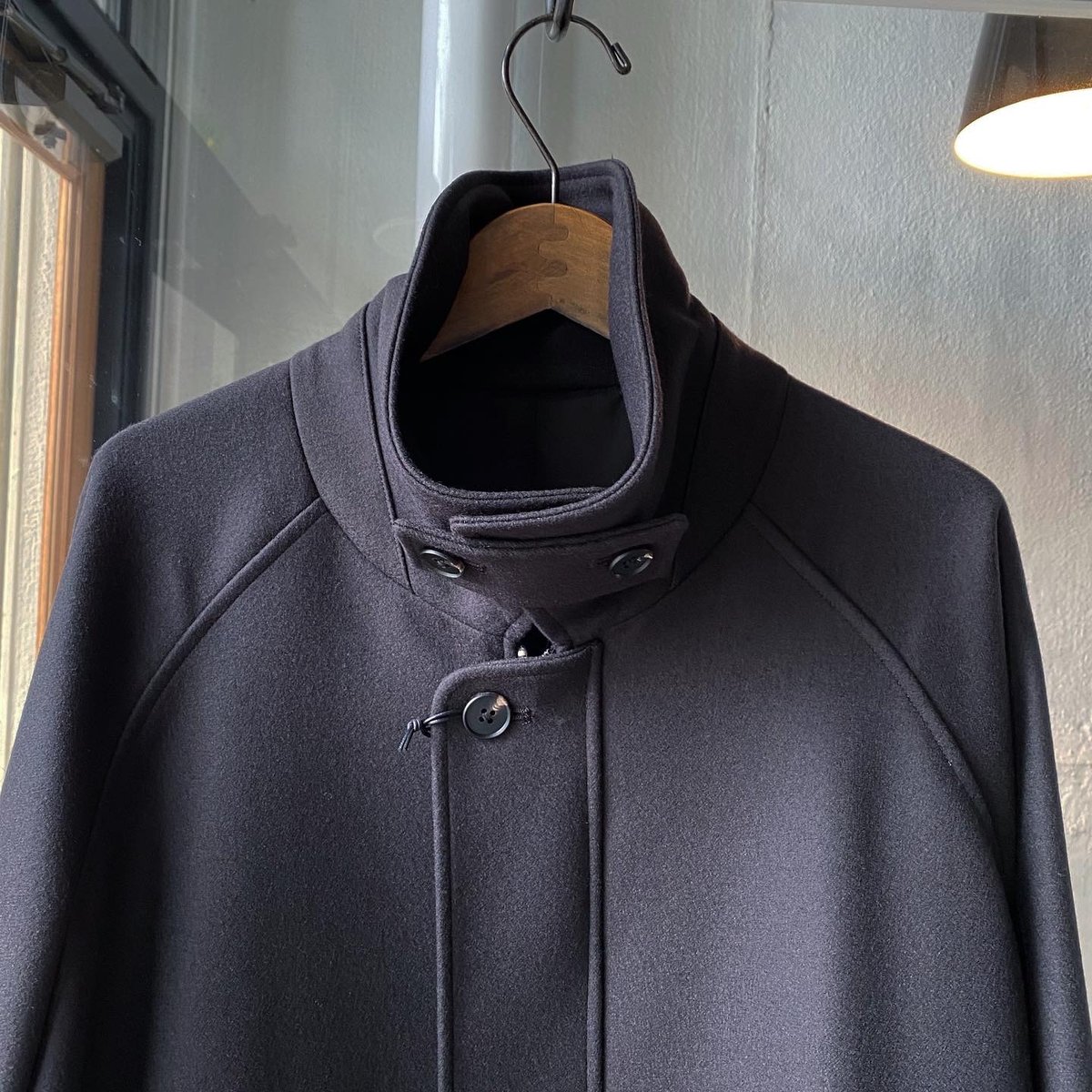 stein OVERSIZED MELTON HARRINGTON ZIP JACKET stein OVERSIZED MELTON HARRINGTON ZIP JACKET