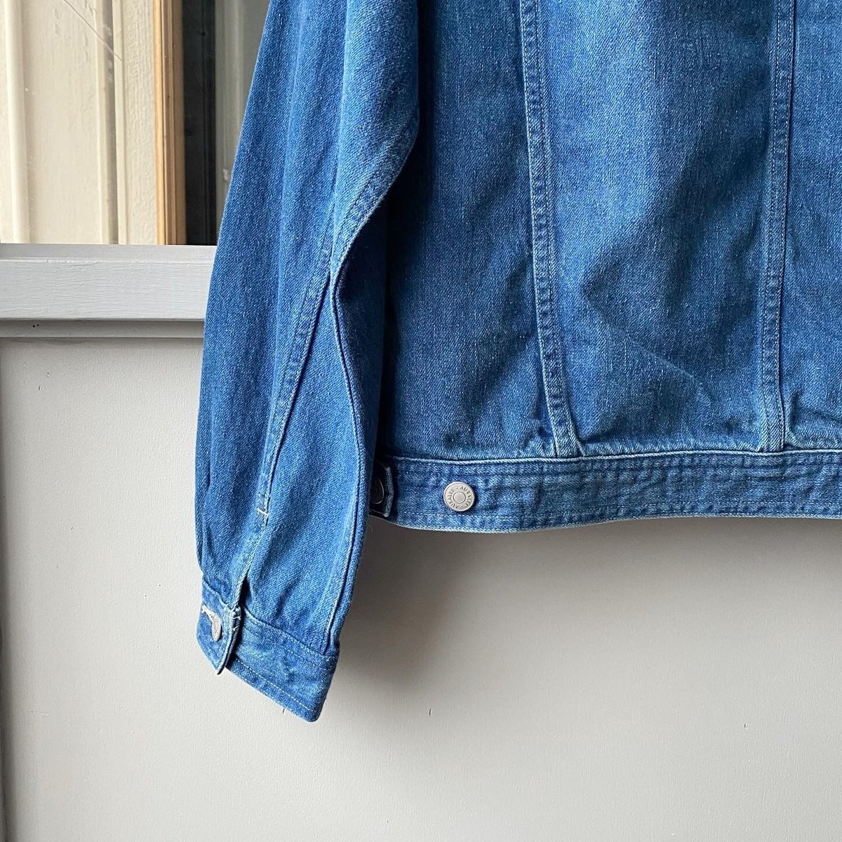 AURALEE SELVEDGE LIGHT DENIM BLOUSON | Less