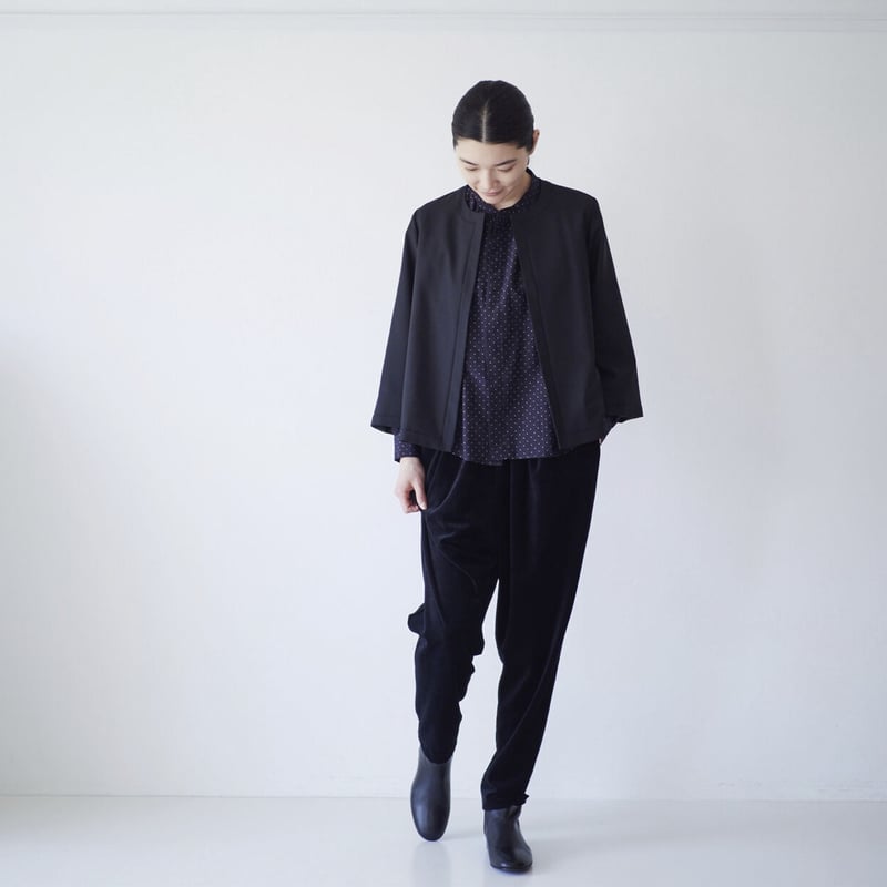 fruits of life ベロアテーパードパンツ | Less Higashikawa fruits of life ベロアテーパードパンツ | Less Higashikawa