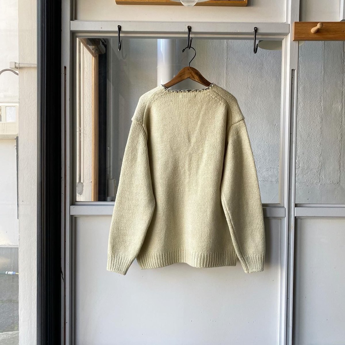 AURALEE SILK WOOL CAMEL MIX KNIT CARDIGAN | Les