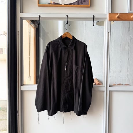 COMOLI　コットンネル シャツジャケット