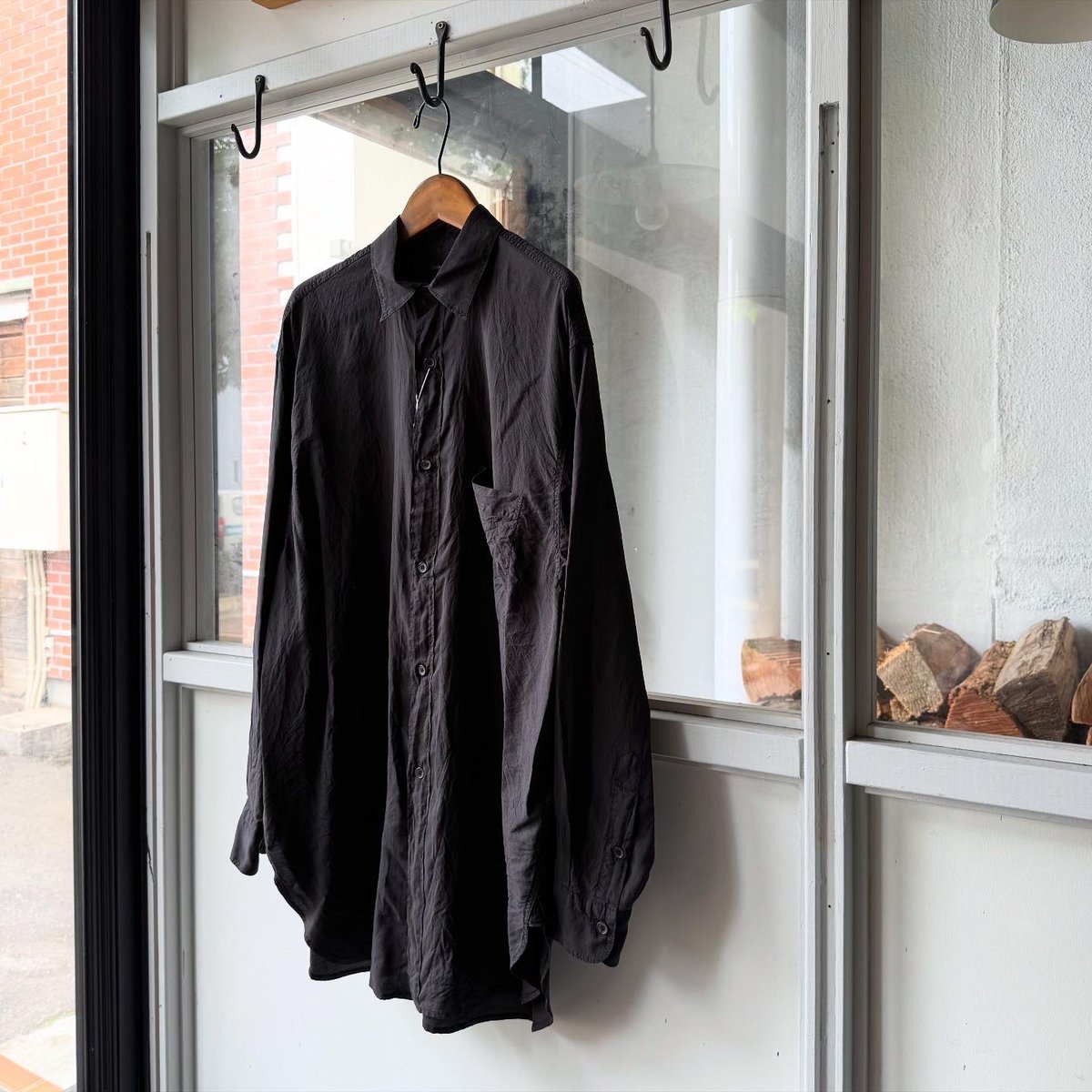 COMOLI 25SS シルク製品染シャツ size1 187162831_o4.jpg?