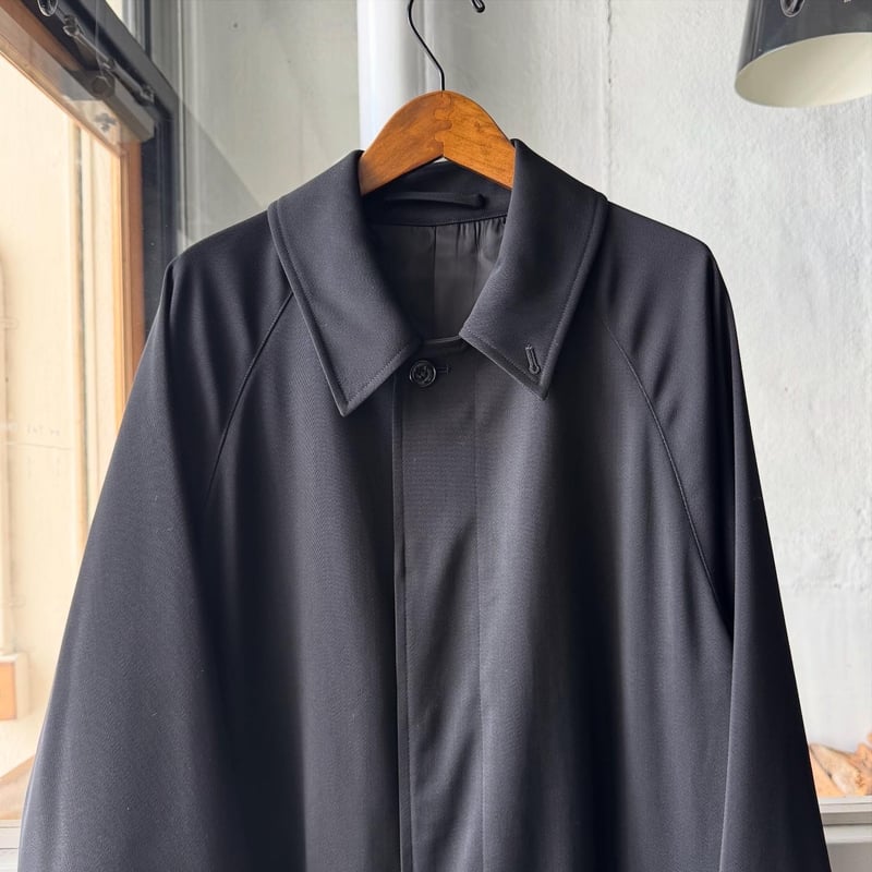 COMOLI ウールギャバ バルカラーコート | Less Higashikawa