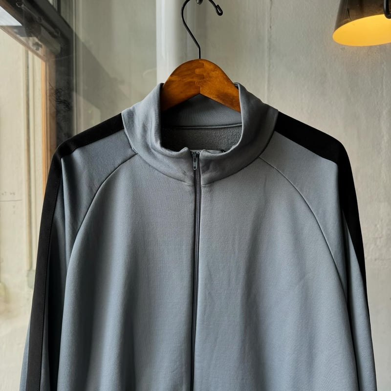 ssstein NYLON JERSEY TRACK JACKET | Less Hig