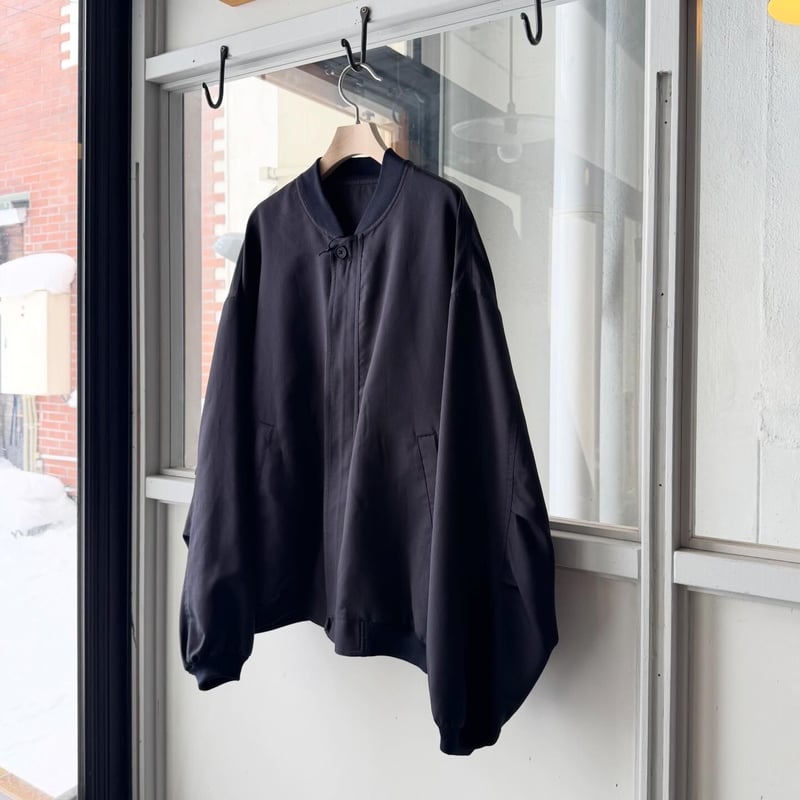 ssstein SILK CUPRO TWILL LIGHT FLIGHT JACKET