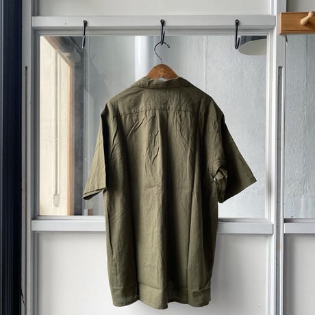 COMOLI  ベタシャン  オープンカラーシャツ