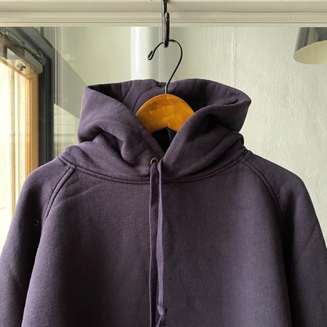 COMOLI  コットン吊裏毛 パーカ  FADE NAVY