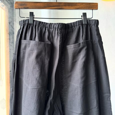 COMOLI　オックス ドローストリングパンツ