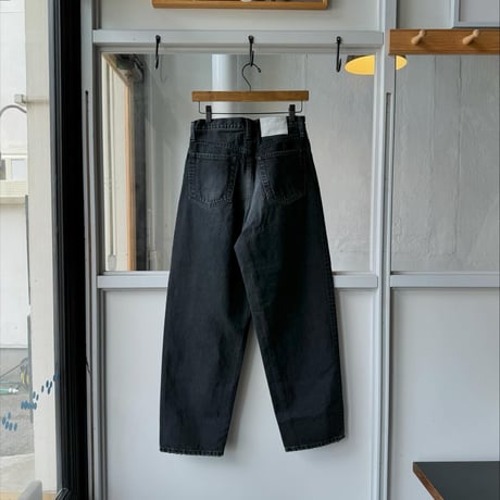 ssstein　  VINTAGE REPRODUCTION SPLASHED DENIM JEANS　BLACK