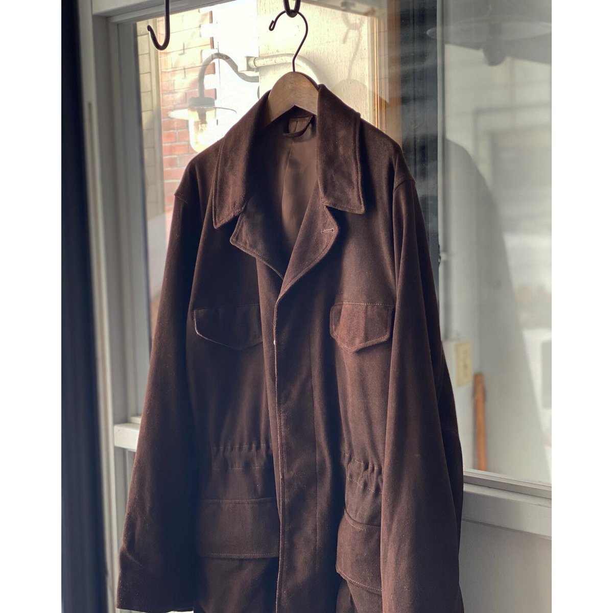22ss COMOLI ディアスエード ミリタリー レザージャケット サイズ2 COMOLI “SS22 COLLECTION” -3rd Delivery- | MAIDENS SHOP