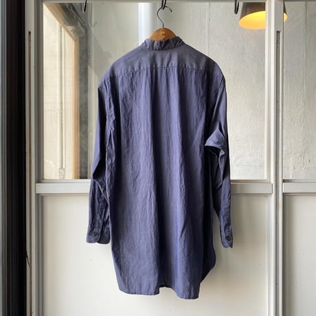 COMOLI   コットンシルク プルオーバーシャツ