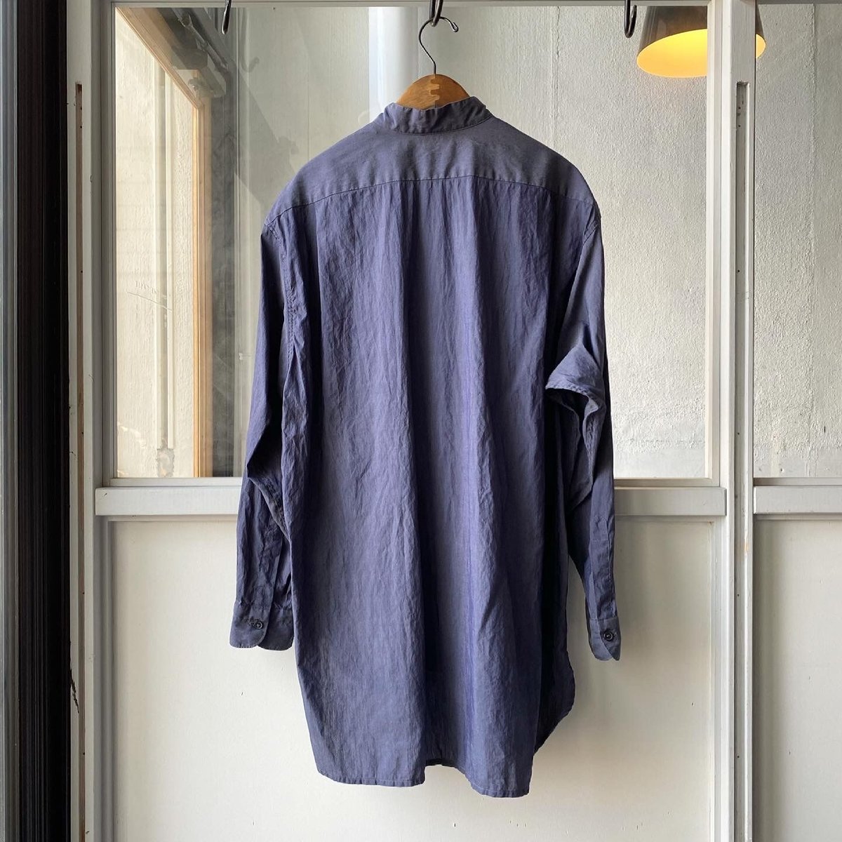 COMOLI コットンシルク プルオーバーシャツ | Less Higashikawa COMOLI コットンシルク プルオーバーシャツ | Less Higashikawa