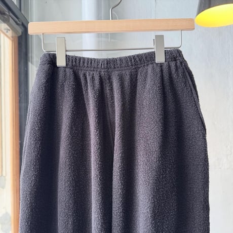 COMOLI　フリース ドローストリングパンツ