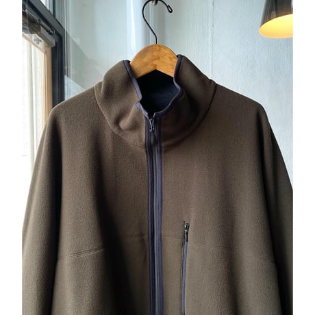 stein    FLEECE x BACKSIDE GABARDINE REVERSIBLE JACKET  - ST.428