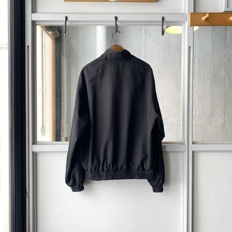AURALEE　WASHED FINX SILK CHAMBRAY BLOUSON