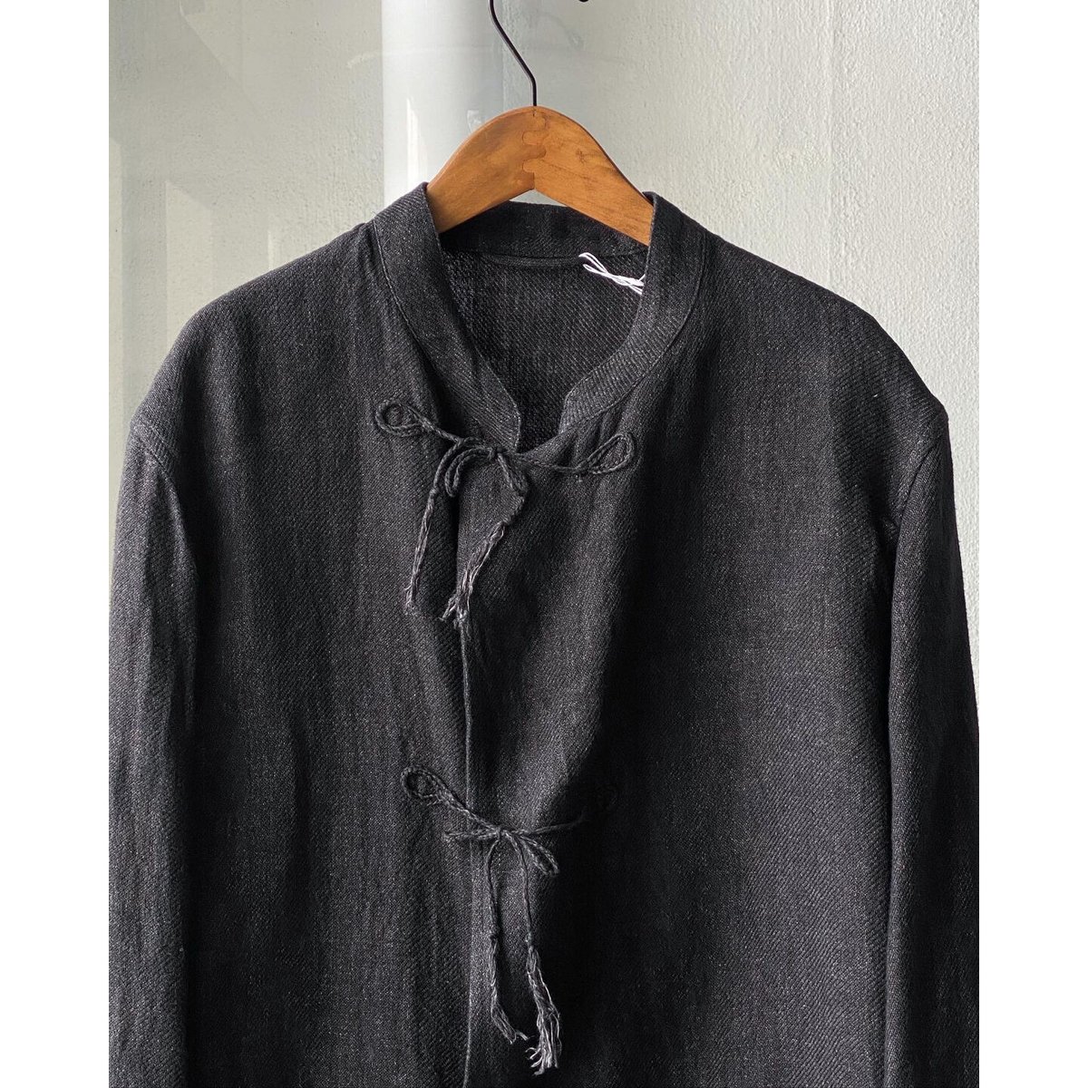 COMOLI スタンドカラーリネンジャケット linen jacket 3