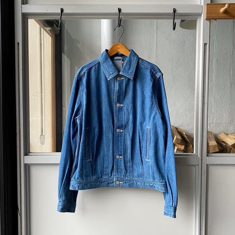 AURALEE  　SELVEDGE LIGHT DENIM BLOUSON