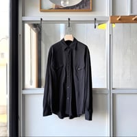 COMOLI　コットンジャージ ウエスタンシャツ