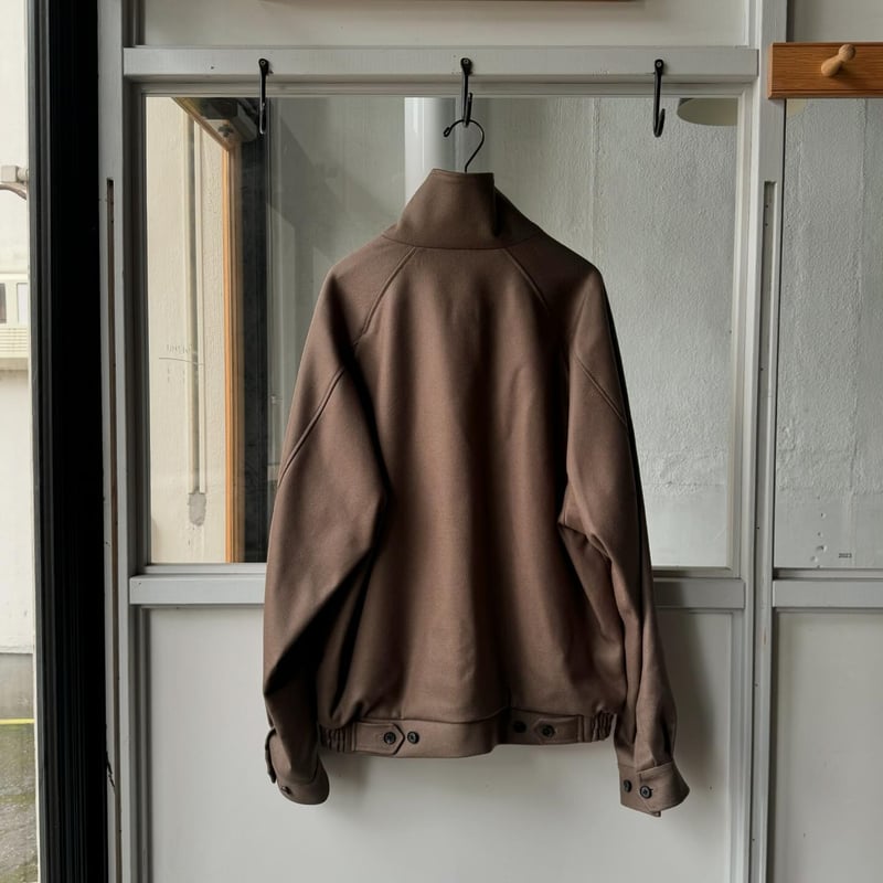 ssstein MELTON ZIP UP BLOUSON | Less Higashi ssstein MELTON ZIP UP BLOUSON | Less Higashi