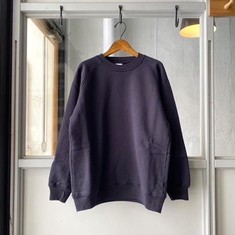 COMOLI  コットン吊裏毛 クルーネック