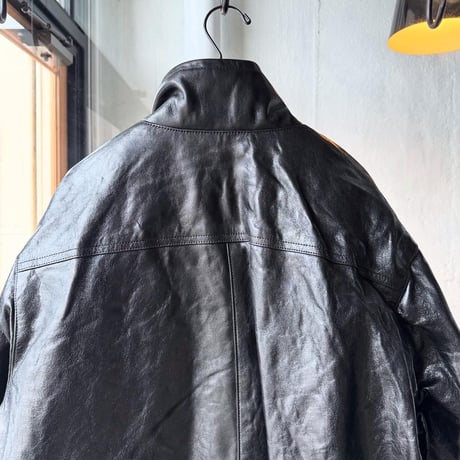AURALEE　LAMB LEATHER ZIP BLOUSON