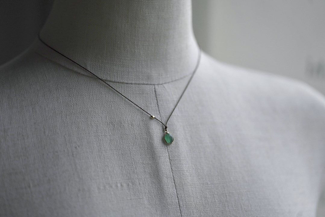 マーガレット ソロウ ネックレス カーネリアン Margaret Solow（マーガレット・ソロウ）Smooth Stone Necklace
