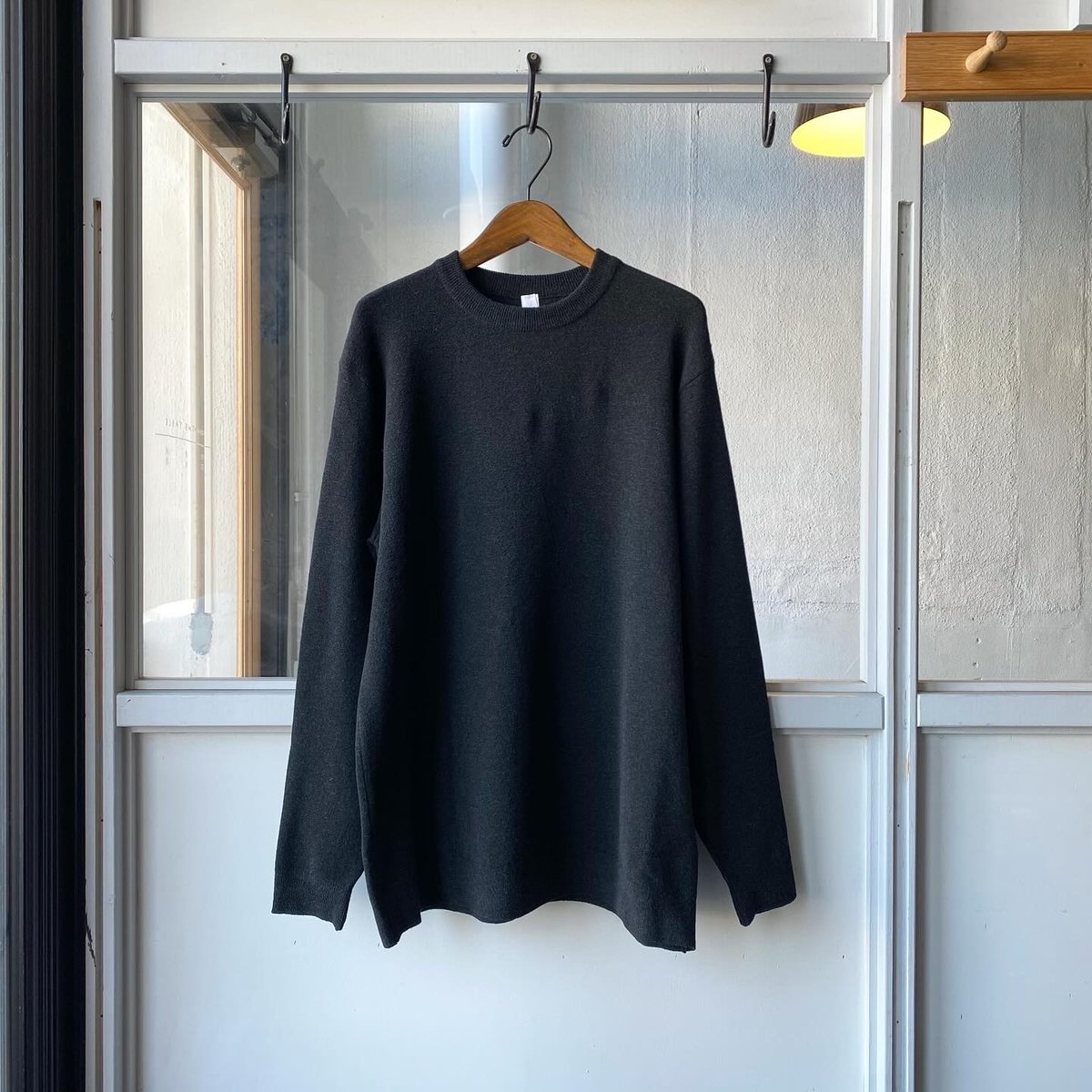 YAECA CONTEMPO 2WAY CREW NECK KNIT 新品未使用 YAECA | UNISEX | CONTEMPO | 2way KNIT SWEATER CREW NECK | D