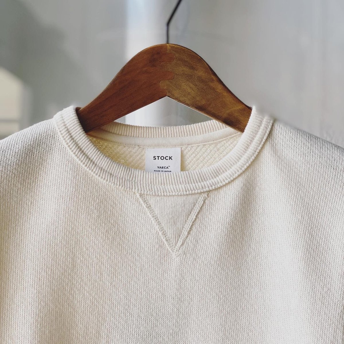 YAECA [ WOMEN ] 裏毛スウェット クルーネック | Less Hi