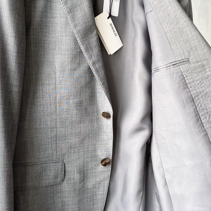 AURALEE SUPER FINE TROPICAL WOOL JACKET | Les AURALEE SUPER FINE TROPICAL WOOL JACKET | Les