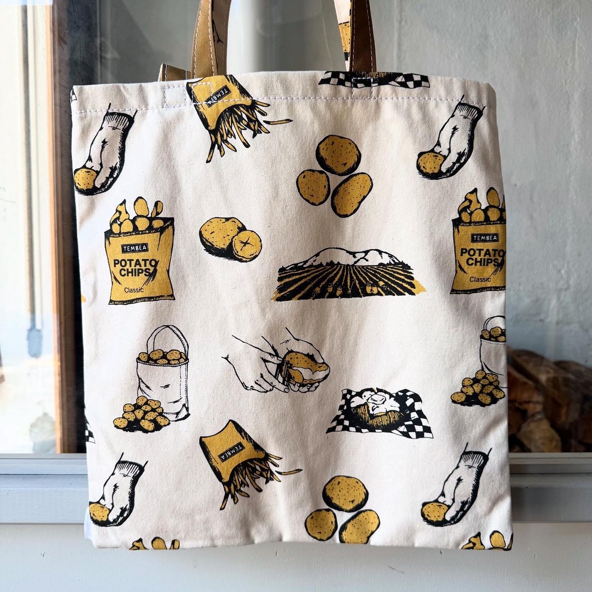TEMBEA 3HANDLE TOTE POTATO | Less Higashikawa