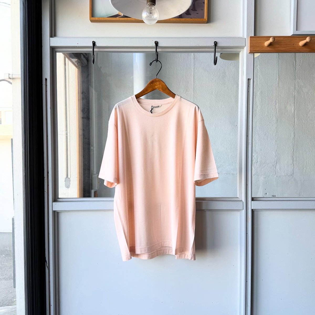トップス AURALEE 22SS SUPER SOFT WOOL JERSEY TEE AURALEE SUPER SOFT WOOL JERSEY TEE – Chum!