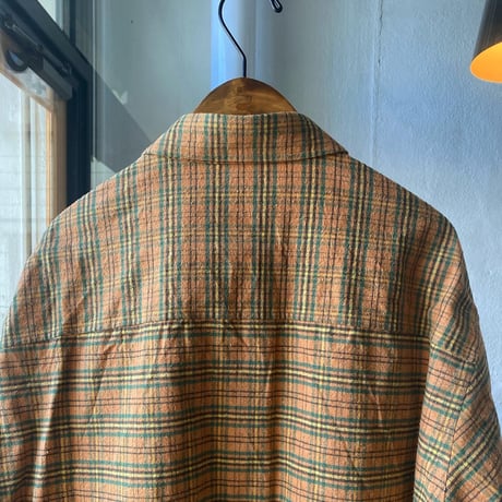 AURALEE    SILK COTTON BRUSHED FLANNEL SHIRTS    A21AS01CN  (mens)