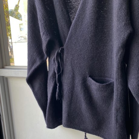 COMOLI　カシミヤ製品染 カーディガン