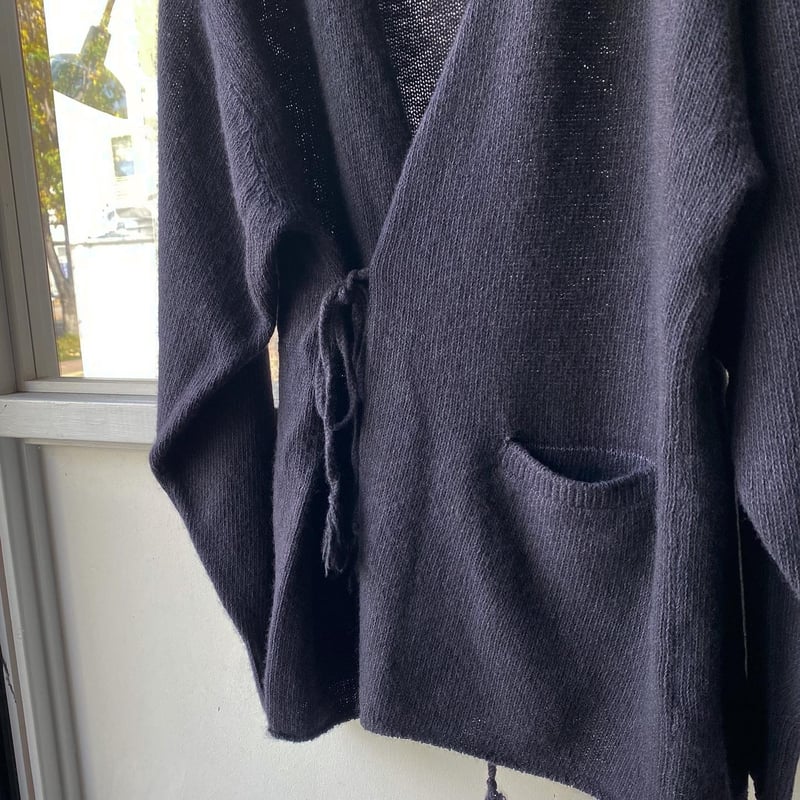 COMOLI カシミヤ製品染 カーディガン | Less Higashikawa COMOLI カシミヤ製品染 カーディガン | Less Higashikawa