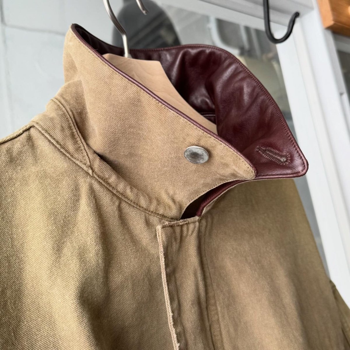 ssstein SULFUR DYED OXFORD VINTAGE JACKET | L