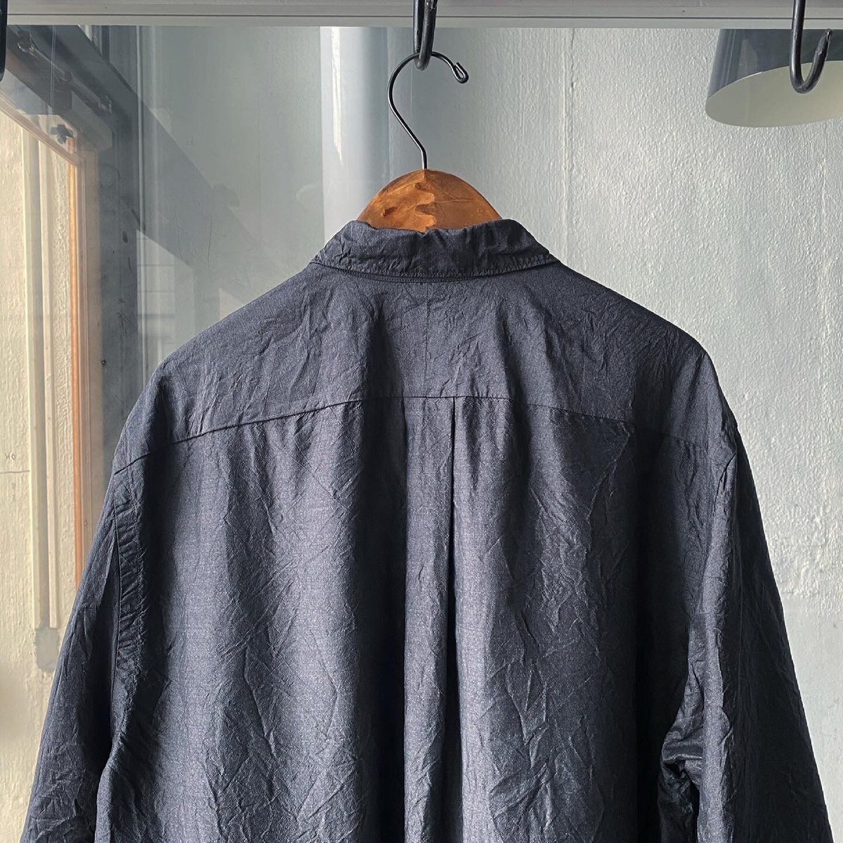 COMOLI 杢シルク シャツ | Less Higashikawa COMOLI 杢シルク シャツ | Less Higashikawa