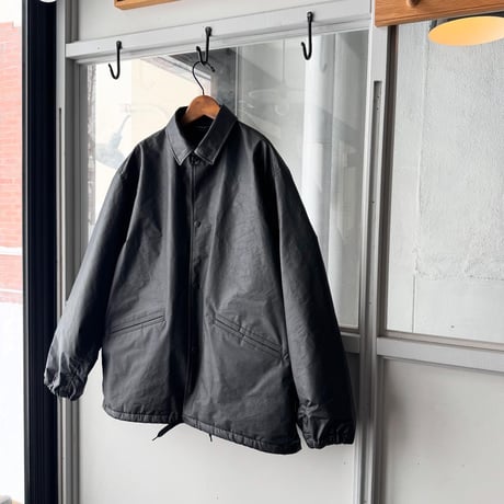 COMOLI　ペーパーレザー コーチジャケット